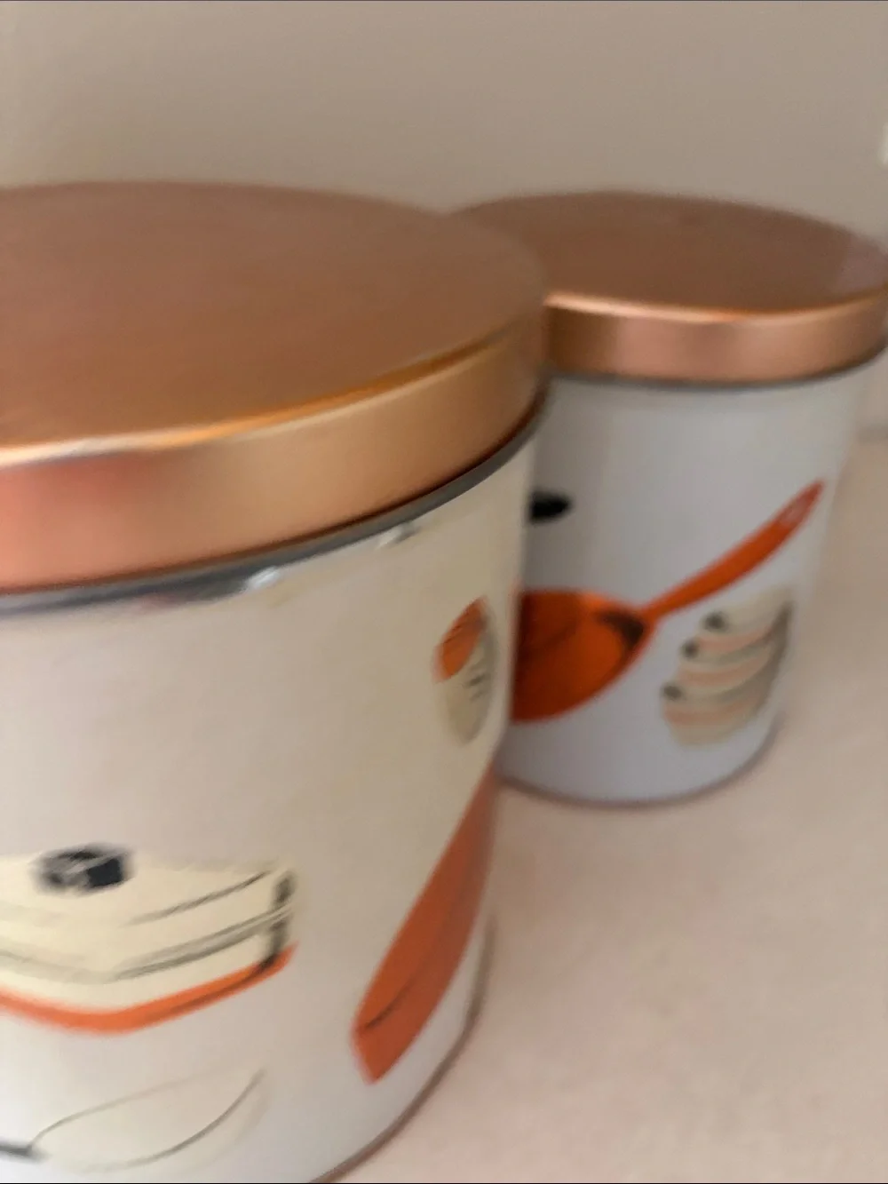 Vintage 3 piece canister set
